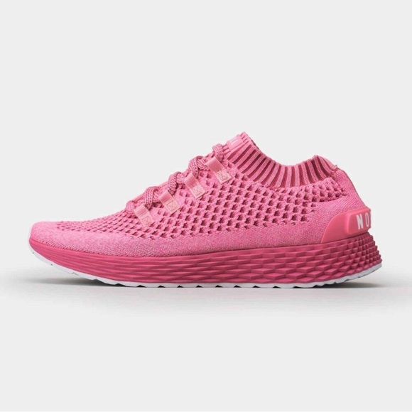 NOBULL Shoes - NOBULL Women's Allday Knit Neon Pink Running Sneakers